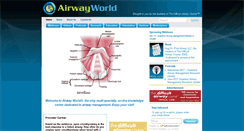 Desktop Screenshot of airwayworld.com